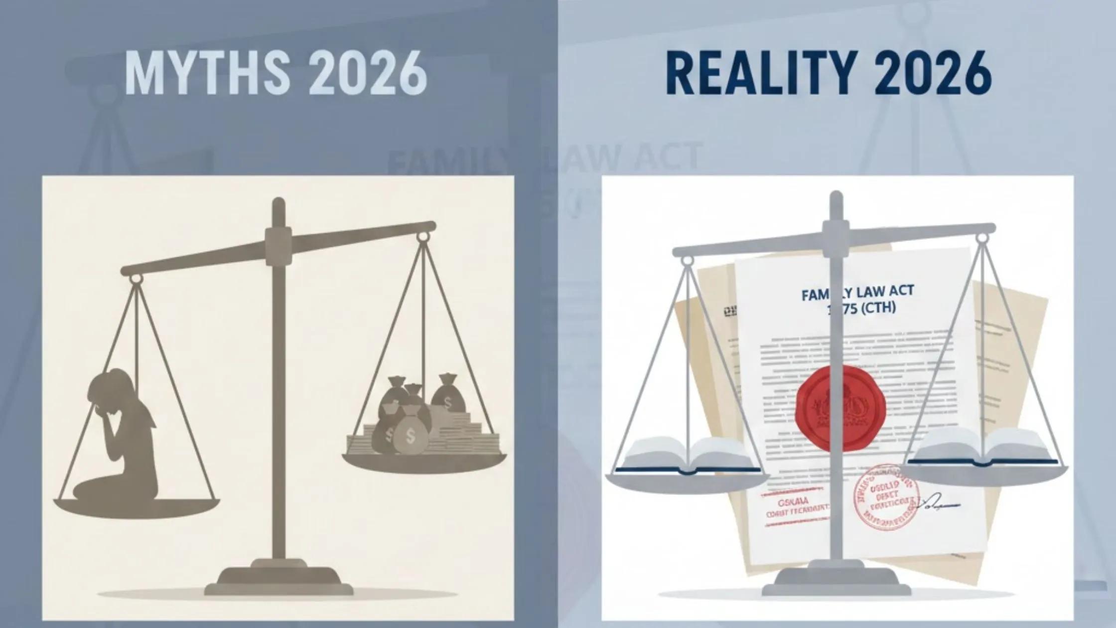 Divorce Australia: Myths vs. Reality 2026